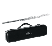 Lauren Nickel Plated Student Flute with Case