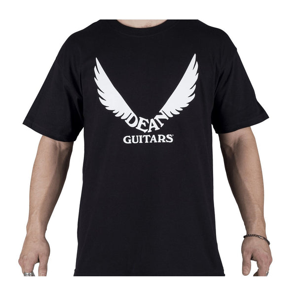Dean Guitars Tee Shirt Wings - Black