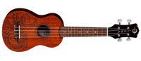 UKE TATTOO SOPRANO MAHOGANY W/ GIGBAG